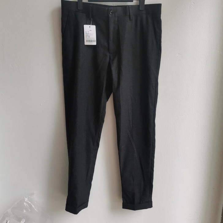 zaraman黑色休闲裤31码