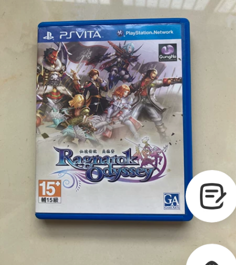 psv游戏卡～仙境传说 奥德赛 箱说全 全...