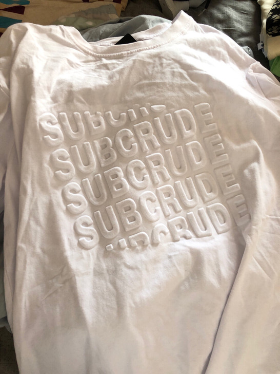 立体印花潮牌T恤L码