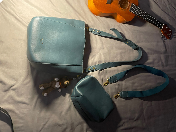 水桶包 一包两用 子母包 两个肩带