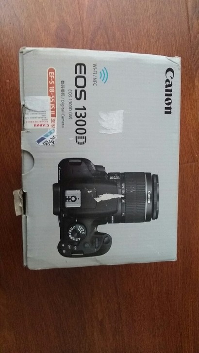 佳能eos 1300D包装盒，原厂包装盒子...