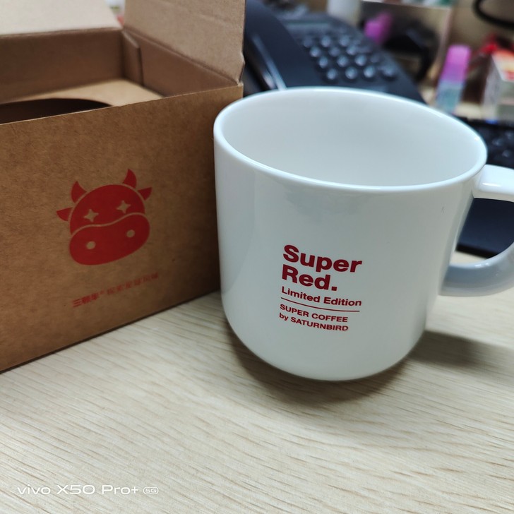 三顿半 350ml新年限定款马克杯