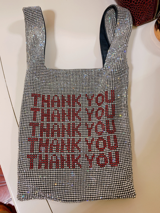 Alexander Wang大王水钻托特t...