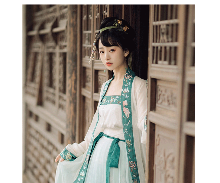 花神记东篱原创汉服女宋制抹胸一片式中国风百...