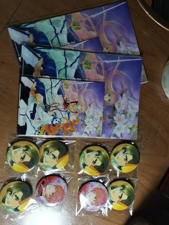 遥远时空中三 明信片文件夹set