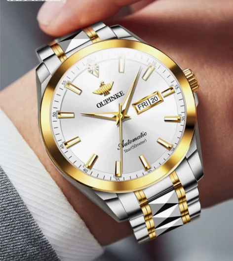 瑞士认证欧品客正品牌手表男士机械表 全自动...