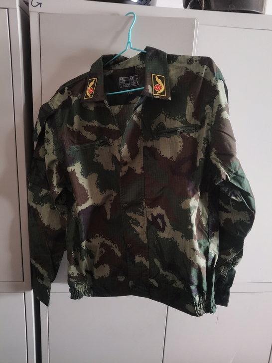迷彩服，全新，3503生产，二型二号尺码