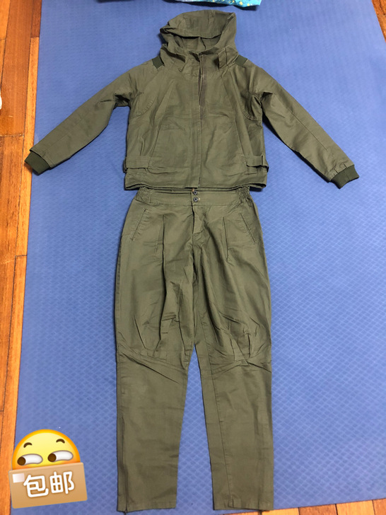 女士工装休闲迷彩套装M码