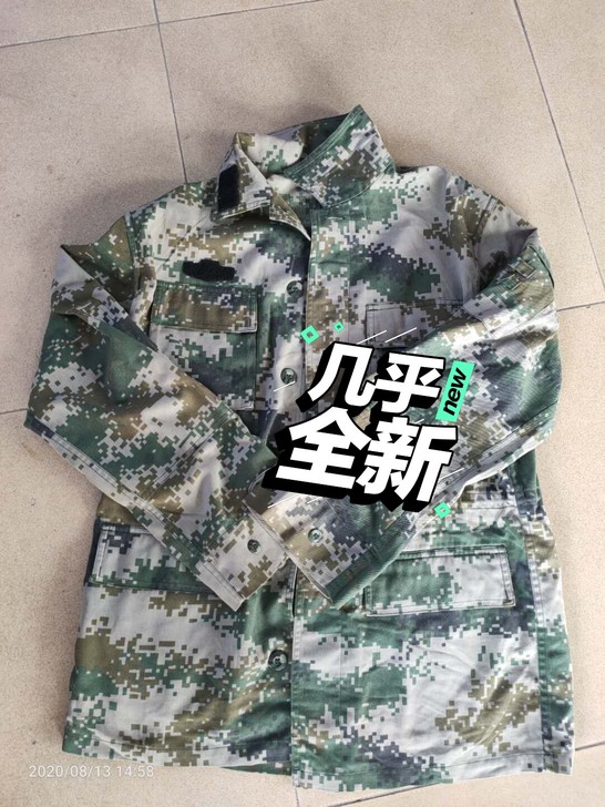 二手迷彩服，尺码齐全，保证正品。