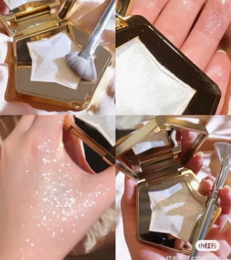 完美日记钻石高光 月亮银色 真的让你像个仙...