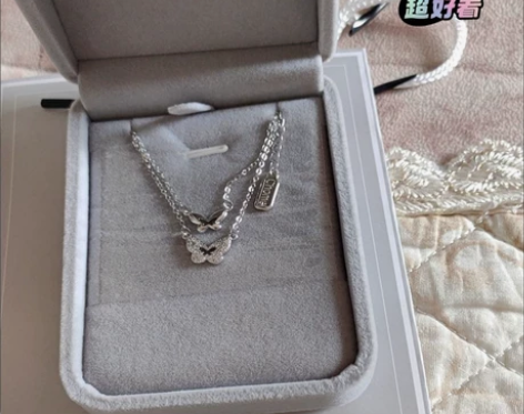 【全新出售】新加坡代购CHOMEL项链女双...