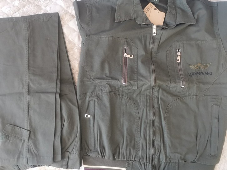 处理小码纯棉夏季工作服套装