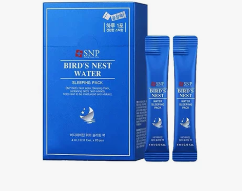 【全新】韩国snp燕窝睡眠面膜免洗薄涂乳液...