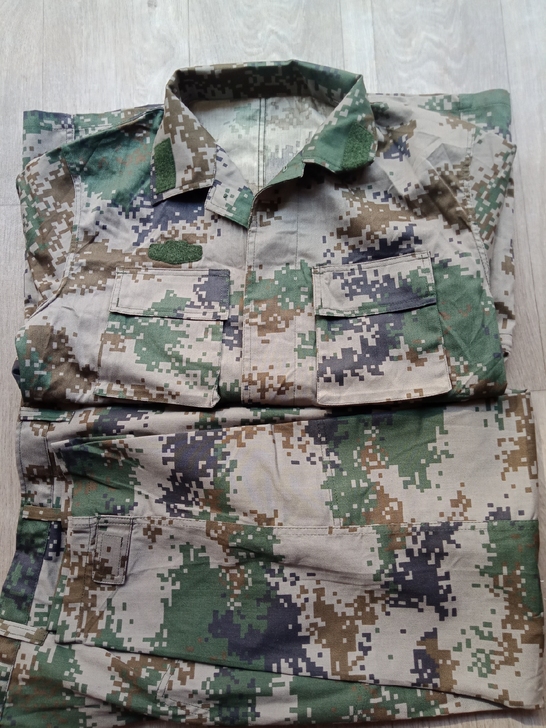 夏款迷彩工作服,穿着舒服,耐脏,