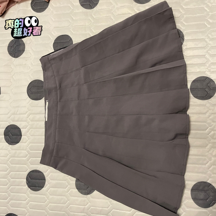 百褶裙 m码 学院风