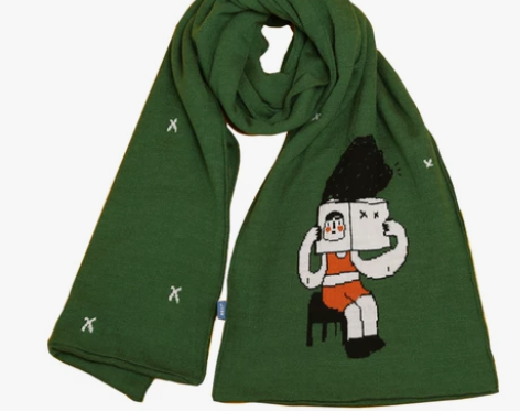 云朵工厂 秋冬原创可爱情侣围巾卡… 云朵工...