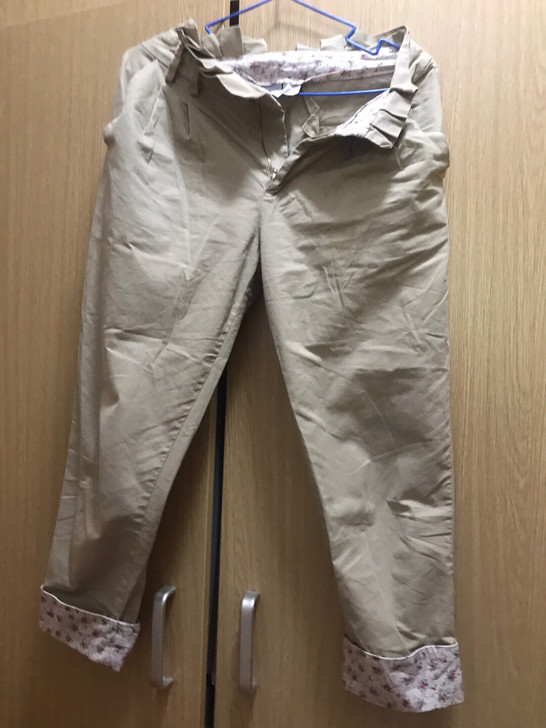 淑女屋九分萝卜裤