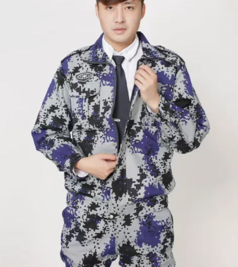 加厚保安迷彩服工作服劳保服工程装作训服作训...