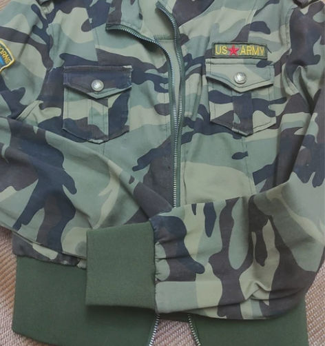 【包邮出】 迷彩服 是短外套 适合穿s或m...