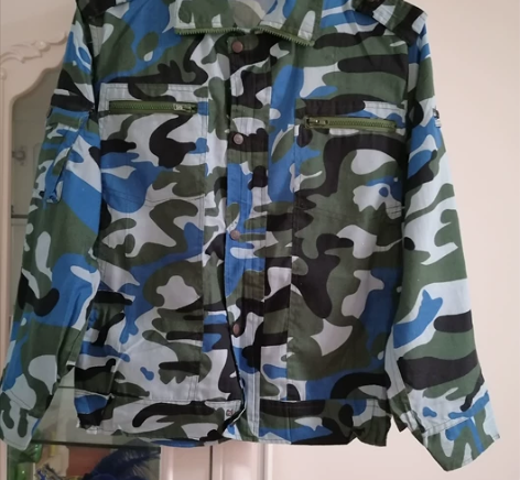 全新迷彩服套装军训服耐磨工装劳保工作服套装...