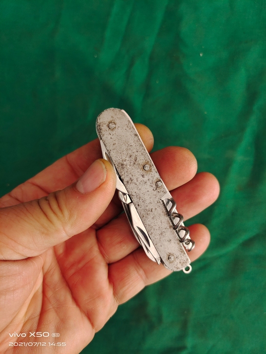 多功能小刀，老货小刀，每一个开合都有力，实...