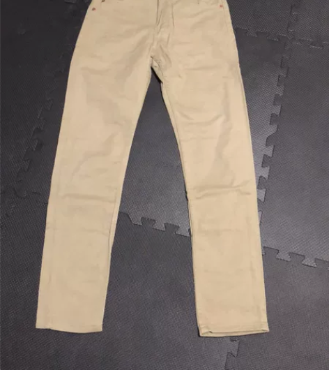 Dickies卡其色重磅直筒裤 颜色：卡其...