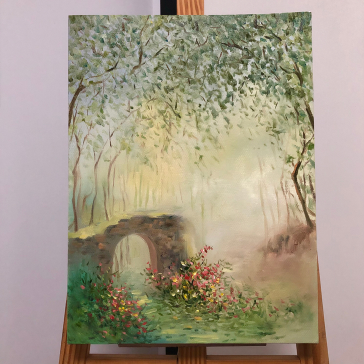 所有油画作品便宜出,每幅作品都是仅一副!