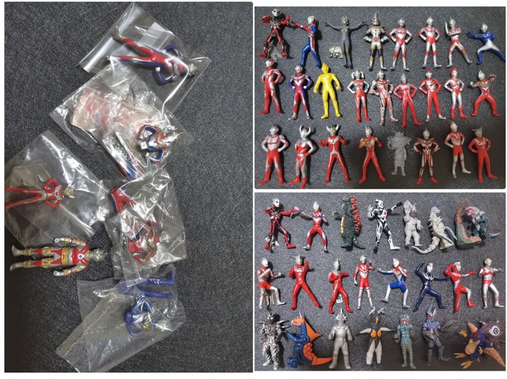 奥特曼胶囊扭蛋小扭蛋卡蜜拉怪兽小泰罗戴拿迷...