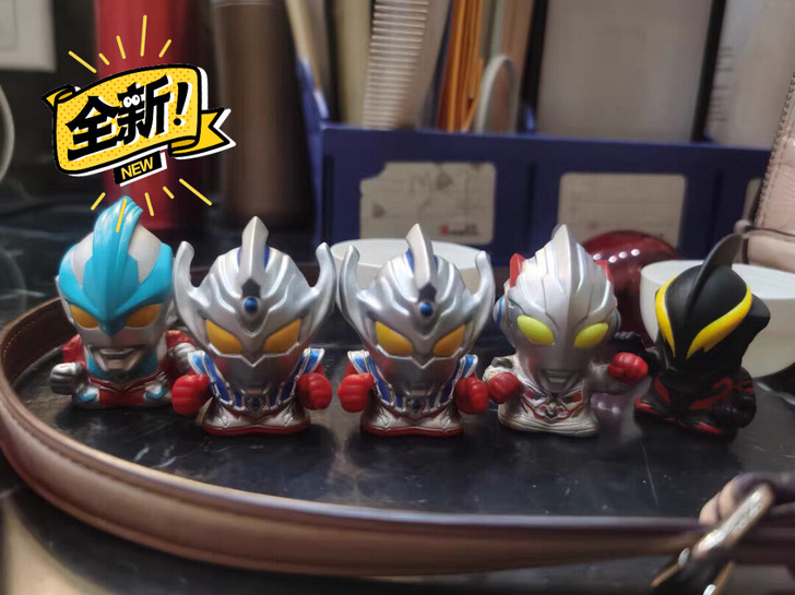 春节特惠奥特曼指尖英雄盲盒儿童扭蛋全套奥特...