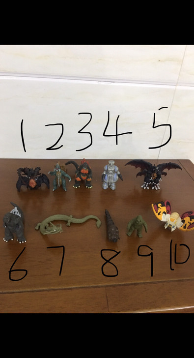 正版散货 万代 奥特曼哥斯拉怪兽 魔斯拉玩...