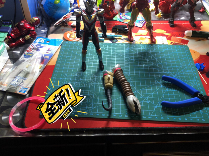 万代奥特曼玩具专区维克特利奥特曼六寸可动人...