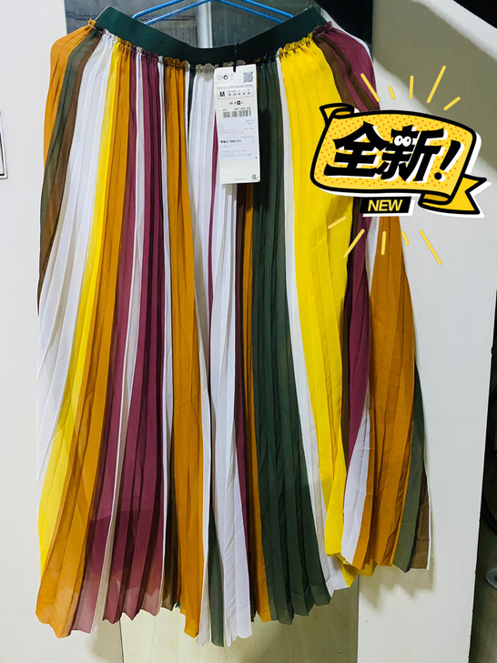 zara春初秋新款长裙。店内正品购买，全新...