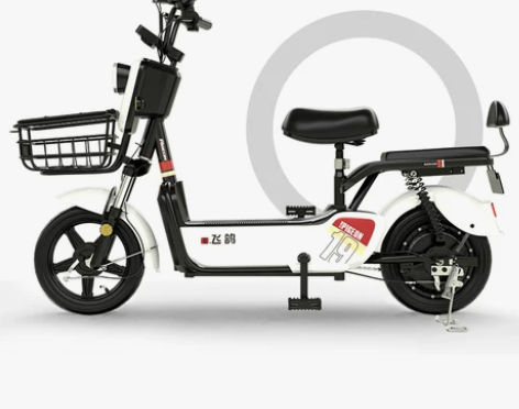 飞鸽新国标电动自行车48V电瓶车亲子车男女...