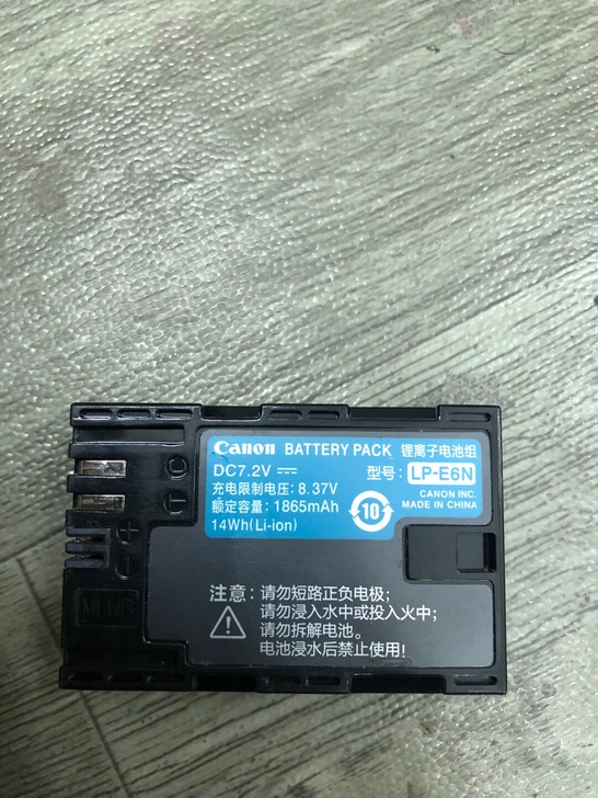 佳能单反相机LP-E6电池