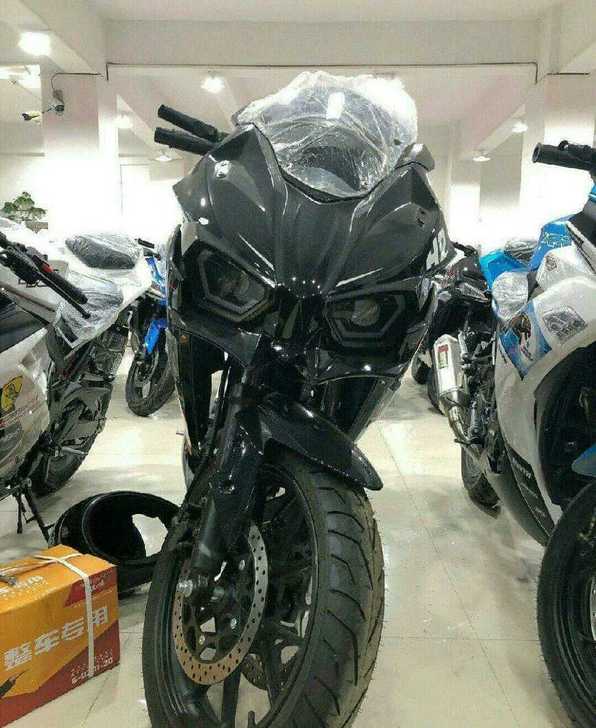 国产川崎H2趴赛摩托车跑车机车地平线实体店...