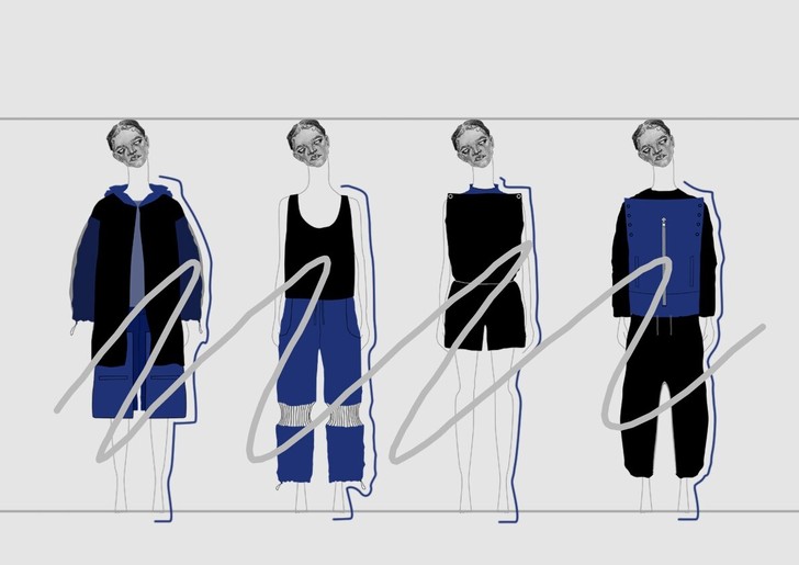 服装效果图  款式图 灵感来源等等等等