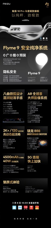 魅族18，18pro全系列
