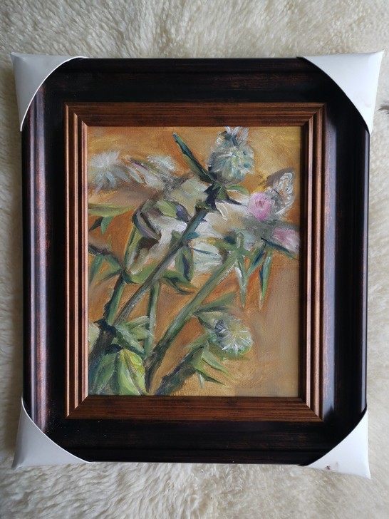 油画手绘临摹英国表现派画家弗洛伊德作品