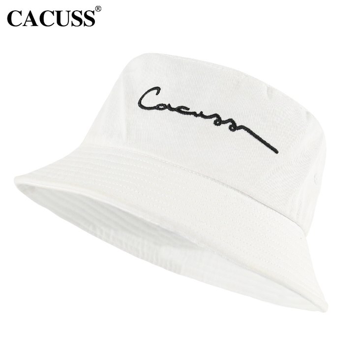 CACUSS渔夫帽男夏韩版帽子女大头围潮牌...