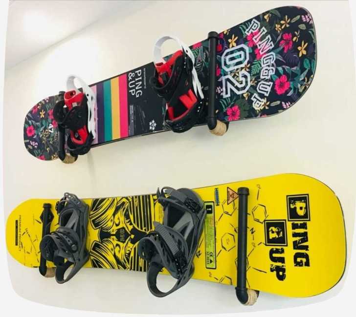 单板挂架滑雪板壁挂上墙架室内存放架滑板挂架...