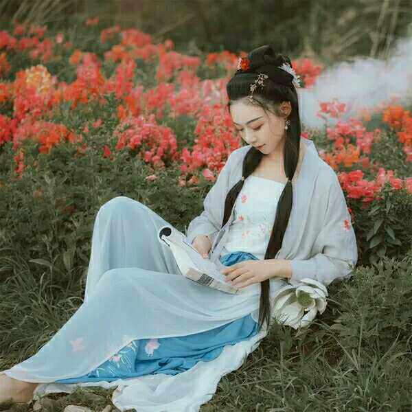 素羽华裳新款汉服女褙子改良宋裤夏三件套吊带...