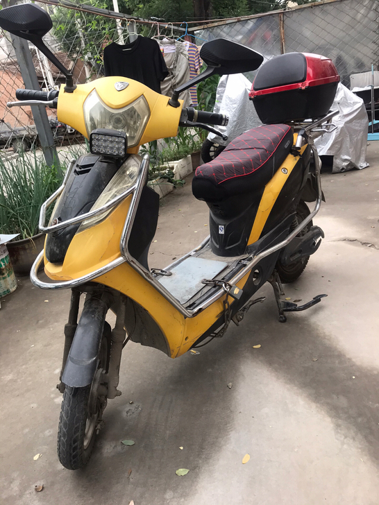 爱玛电动车，有临牌，48V充满电能跑20公...
