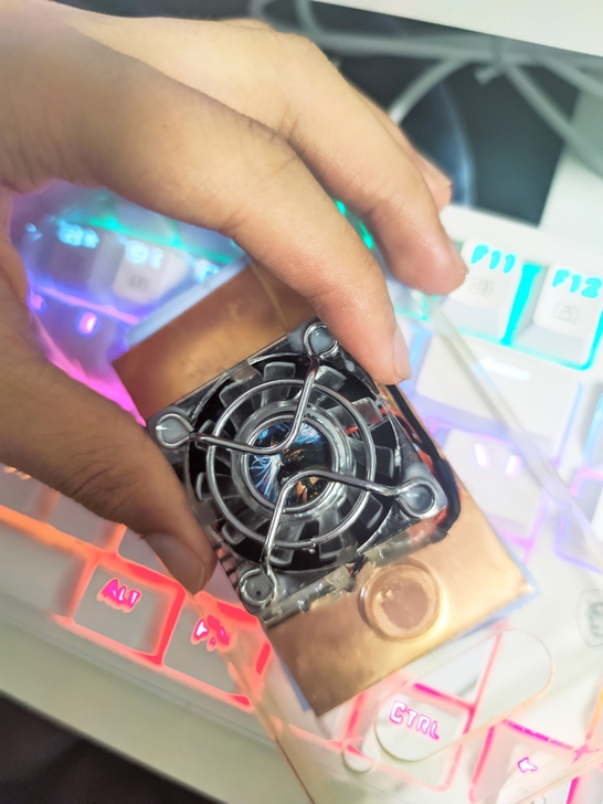 自制DIY手机散热器  半导体散热 支持任...