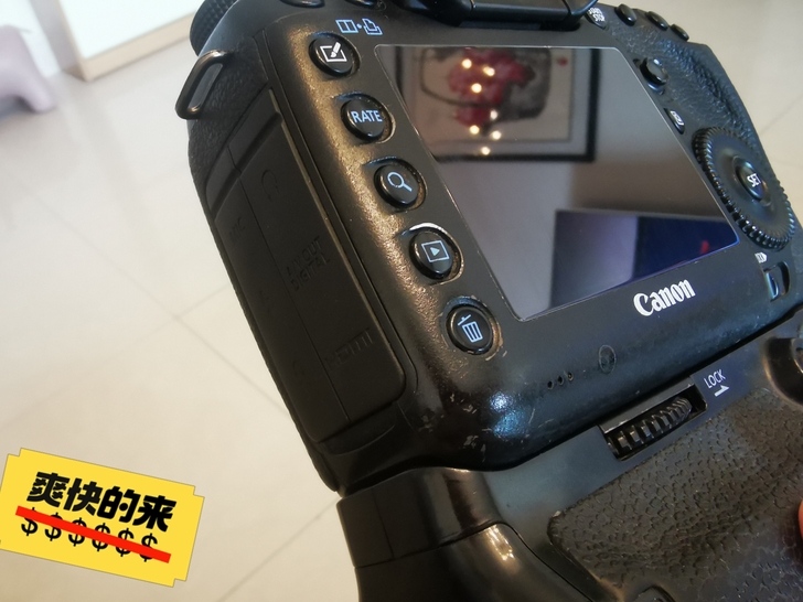 佳能5d3机身 自用 保养成色好 盒子手柄...