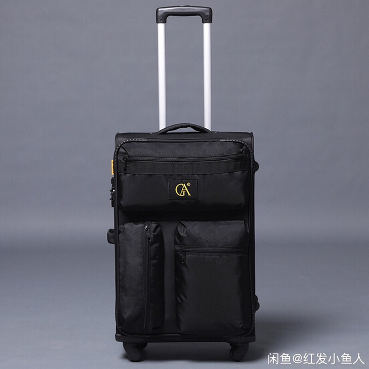 黑色牛津布旅行箱20寸