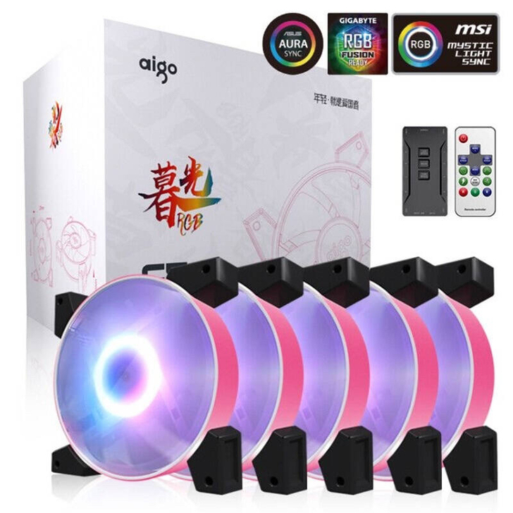 爱国者暮光RGB 台式电脑机箱风扇12cm...