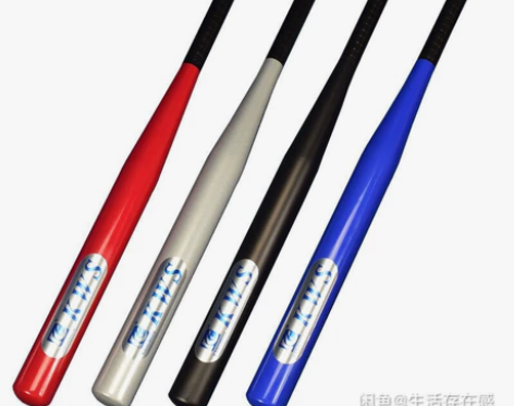 合金钢棒球棒车载防身棒球棍磨砂哑光黑加粗加...