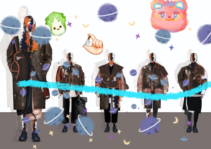 #服装设计作品#效果图,款式图,灵感来源,...