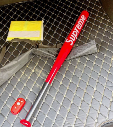 包邮处理加厚合黑金钢棒球棒球杆车载用品男女...