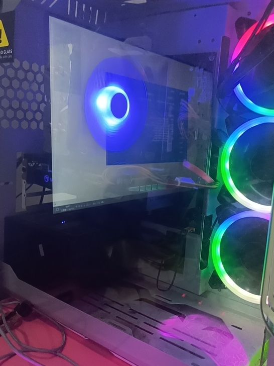 台式电脑机箱 cpu i3 10100f